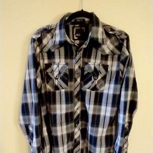 Men's button up shirt